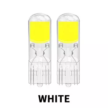 2 шт. W5W светодиодные лампы T10 Canbus Led Sapphire COB без привода супер яркие автомобильные купольные лампы для чтения лампа номерного знака 6000K белый