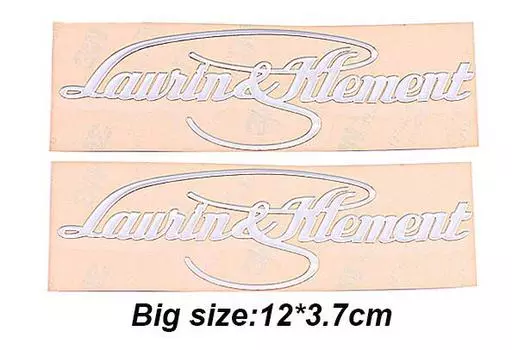 2 шт., внутренняя наклейка из нержавеющей стали Laurin & Klement для Skoda Superb Fabia Octavia Rapid Superb Yeti Kamiq Scala Karoq, наклейка