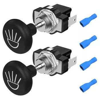 2 шт., выключатель света DaierTek для гольфа, 12 В