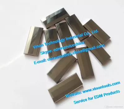 (2 шт.) X089D256H01 edm MV контактный разъем питания M012 (Вольфрамовая сталь) Верхняя и нижняя деталь для X089D256H02