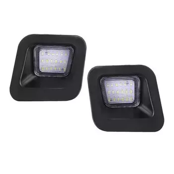 2 шт. ксеноновые белые OEM-Fit 3 Вт фонари освещения номерного знака в сборе для Dodge RAM 1500 2500 3500 освещение номерного знака 2003-2018 12 В T10