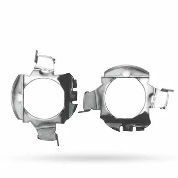 2 шт. Ксеноновые H7 светодиодный авто фары лампы Базовый держатель адаптер розетка Универсальная H7 Ксеноновые лампы для передних фар держатель для Voor Ford Focus/Kia