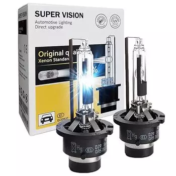 2 шт., ксеноновые лампы для автомобильных фар, 4300 К, 6000 К, 8000 К, 12000 К