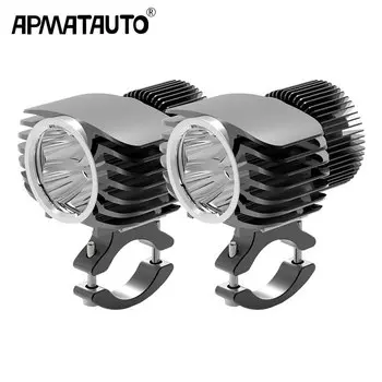 2 шт. XHP70 36 Вт светодиодная лампа для фар мотоцикла, внешняя противотуманная фара DRL для Suzuki/Honda/Yamaha/kawasaki/Benelli/BMW/PIAGGIO
