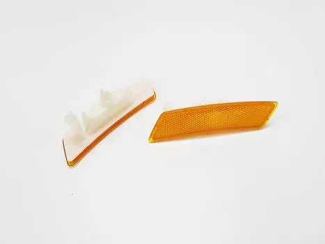 2 шт. Янтарные линзы Передние боковые Габаритные светильник крыло бампер отражатель для VW Beetle 2012-2019