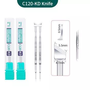 2 шт. YIHUA C120 жала для паяльной станции