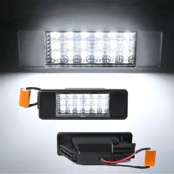 2 шт., задние фонари Canbus для номерного знака Mercedes-Benz Vito Viano Sprinter W906 2006-2018 W639, автомобильные аксессуары подсветка номера подсветка номера подсветка номер