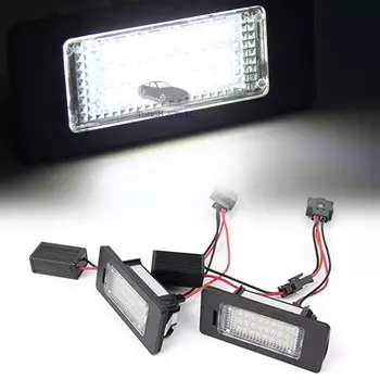 2 шт., задние габаритные огни Canbus для номерного знака Porsche 997 991 992 серии 911 Cayenne Panamera Macan Taycan 718 Boxster подсветок номеров