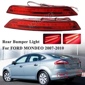 2 шт., задний стоп-сигнал для заднего бампера