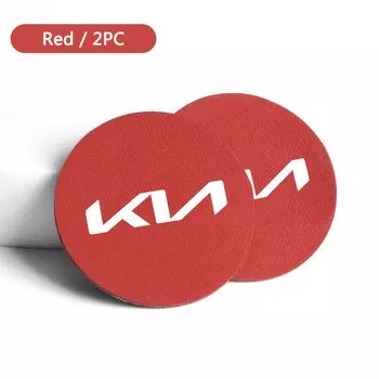 2 шт. замшевый автомобильный коврик для чашки с водой, аксессуары для интерьера для Kia Ceed Sportage Picanto Cerato Seltos Soul Rio 3 4 5 2021 2020