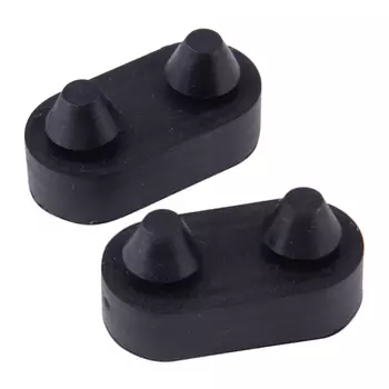 2 шт. защелки для фиксации капюшона, резиновые черные скобы, подходят для Jeep Wrangler TJ 1997 1998 1999 2000 2001 2002 2003 2004 2005 2006