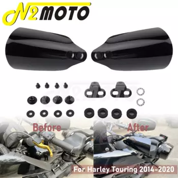 2 шт., защита для рук мотоцикла, дефлектор ветра, защита для Harley Touring Road King Special FLHRXS FLHR FLHP Freewheeler FLRT 2017-20