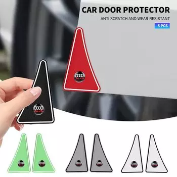 2 шт., защитная наклейка на дверь автомобиля, противоударная полоса, угловая крышка, аксессуары для Audi Mazda Opel Tesla Skoda Dacia JEEP LEXUS