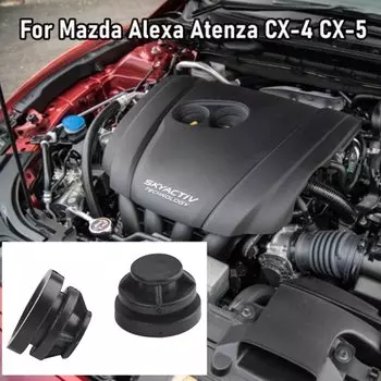 2 шт. защитная пластина, подушка двигателя, верхняя крышка, накладка, крышка двигателя для Mazda 3 5 9 6 CX3 CX30 CX5 CX9 2021 2020 2019 2018 2017