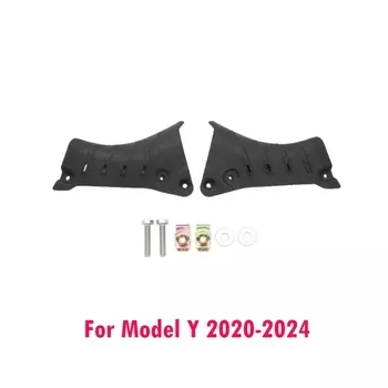 2 шт. защитные пластины для шланга охлаждающей жидкости из углеродистой стали для Tesla Model 3 Highland 2024 Model Y 3, нижняя защита трубы охлаждающей жидкости шасси