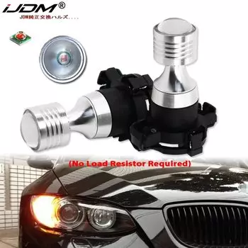 2 шт. Желтый Янтарный без ошибок CAN-bus PY24W 5200s светодиодный лампы для BMW 3 4 5 серии X3 E70 X5 X6 Z4 передние указатели поворота