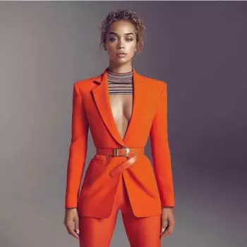 2 шт., женский пиджак на одной пуговице с карманами