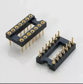 2 шт. Золотые разъемы IC Changelin DIP8-DIP40