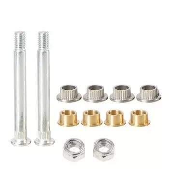 2 штифта, блокировочные гайки, 1 дверь, передняя дверь, шарнирный штифт, втулка, Ремонтный комплект для Mercury Ford Mustang 1994-2004, хорошие Фотообои