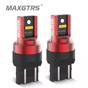 2 супер ярких 7443 7444 T20 W21/5W 1157 BAY15D P21/5W 3157 P27/7W светодиодный светильник DRL лампа задний тормоз резервный стоп-сигнал CSP белый красный