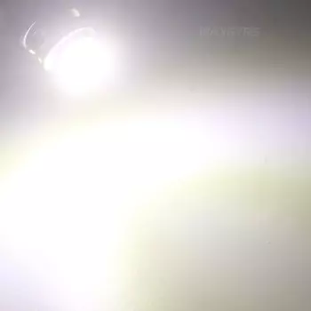 2 супер ярких светодиодных лампы 1157 7440 7443 W21W 1156 BA15S BAY15D, сменные задние фонари, задние стоп-сигналы, белые