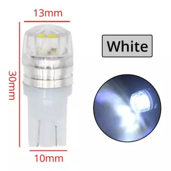 2 супер ярких светодиодных лампы постоянного тока 12 В, автомобильная сигнальная лампа T10 W5W 194 с низким энергопотреблением, автоматический клин, резервный парковочный багажник, задние фонари