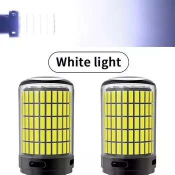 2 светодиодные лампы 1156 BA15S Canbus P21W S25 7506 BAU15S Задний указатель поворота 150 шт. 4014SMD 3600LM для автомобильного фонаря заднего хода