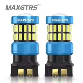 2 светодиодные лампы PW24W янтарно-желтого цвета без ошибок PWY24W для Audi A3 A4 A5 Q3 VW MK7 Golf CC Ford Fusion передние указатели поворота