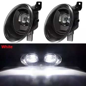 2 светодиодные противотуманные светильник в сборе для VW Volkswagen Jetta Mk6 Tiguan EOS Touran 30 Вт 9006 лм передний бампер автомобиля Canbus Противотуманные фары 12 В