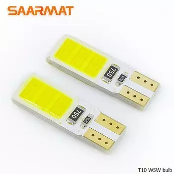 2 светодиодных автомобильных освещения номерного знака T10 W5W, лампа 192 168, лампы 12 В для Hyundai Peugeot CITROEN Nissan ALFA Subaru Jeep