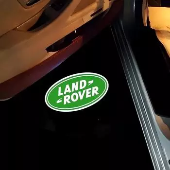 2 светодиодных лампы приветствия двери автомобиля для Land Rover Discovery 3 4 5 Range Rover 3 4 L322 L405 L551 Evoque 2