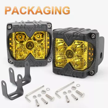 2 светодиодный т., светодиодные лампы для стрельбы по бокам, 1 комплект