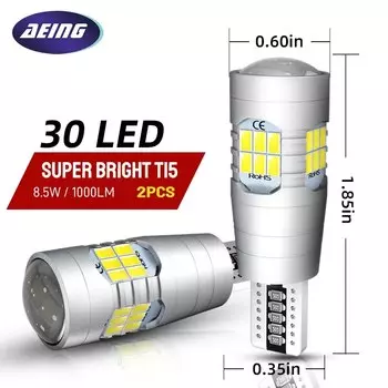 2 * T15 светодиодный фонарь заднего хода без ошибок для Mercedes-Benz GLK/M/R/V-Class SLK X204 W164 W251 V251 W447 R172 220/280/350/400