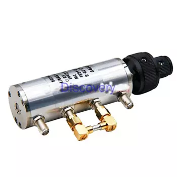 2 Вт регулируемый шаговый аттенюатор с двойной ручкой SMA Mother 0-30/60/90 дБ 0-6g