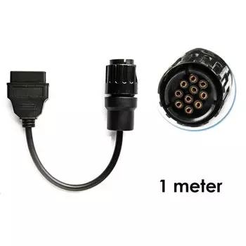 2 варианта для BMW 10-контактный 20-контактный трансфер на 16-контактный кабель OBD2 для BMW ICOM EFI мотоцикла 10-контактный адаптер 10P 20P разъем для сканера