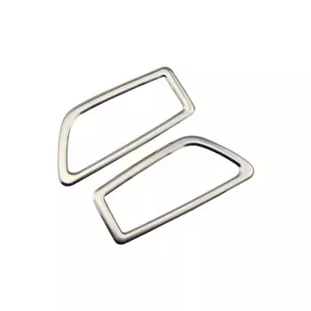 2 вида стилей для салона автомобиля, защитная накладка на вентиляционное отверстие, наклейка для Renault Koleos для Samsung QM6 2016 2017 2018, аксессуары