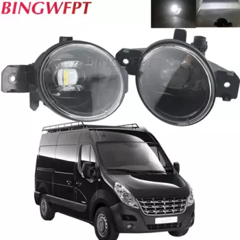 2 X Автомобильная противотуманная фара в сборе для Renault Master 3/III 2010-2015 Clio Espace 4/IV (JK0/1 _)