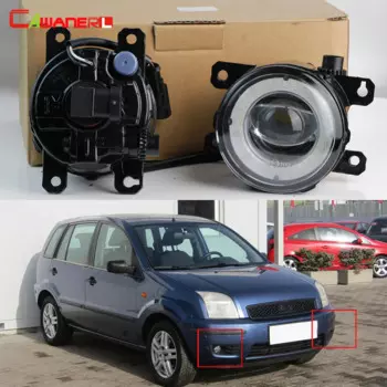 2 X автомобильные фонари, дневные фонари, 30 Вт, H11 для Ford Fusion (JU) Hatchback Estate 2002-2012 (европейская модель)