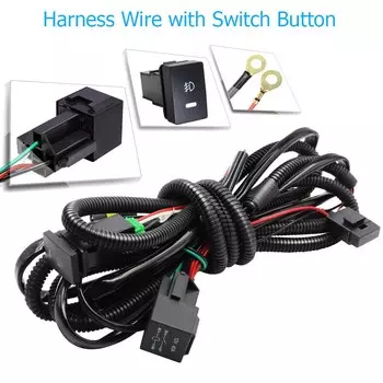 2 X Автомобильные противотуманные фары в сборе 40 Вт светодиодные линзы ангельские глазки DRL дневные ходовые огни H11 для Peugeot 107 (PM _, PN _) хэтчбек 2005-2014