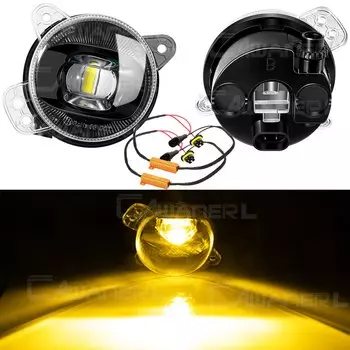 2 X противотуманная лампа в сборе 9006 Canbus автомобильная лампа противотуманная фара для Volkswagen VW Crafter Caravelle Multivan Transporter T5 Polo 9n3 Gol g5