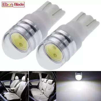 2 x T10 W5W Светодиодная лампа Теплый белый 6 В 6,3 В 6 Вольт 12 В Классический автомобильный салон Боковой клиновой светильник Скутер Мото Пинбол Игровая машина Лампа