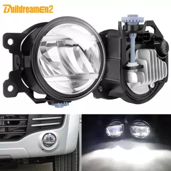 2 X высокоярких противотуманных фар в сборе для Jeep Renegade Cherokee, компас Dodge Ram 1500 2500 3500 40W H11, обновленная Автомобильная противотуманная фара
