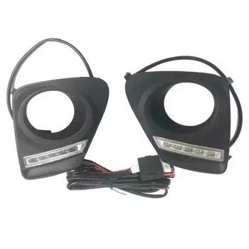 2 Запчасти для серии фонарей дневного света для Toyota Corolla 2010-2013 DRL antiсмотровое освещение