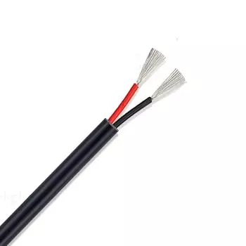 2-жильный провод Кабель в оболочке ПВХ луженая медь 28 26 24 22 20 18 16 14 AWG Светодиодный удлинитель для светодиодной ленты Динамик Аудио