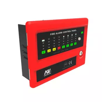 2-зонная обычная панель управления пожарной сигнализацией Asenware с 24 В
