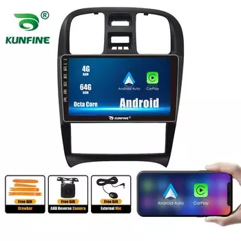 2Din Android автомобильный радиоприемник для HYUNDAI SONATA 2004-2008 мультимедийный видеоплеер GPS-навигация стерео аудио головное устройство Carplay 4G BT