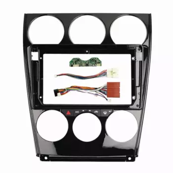 2Din Автомобильная радиоустановка Fascia ДЛЯ Mazda 6 2004-2016 DVD стерео рамка пластина адаптер монтаж приборной панели комплект ободка