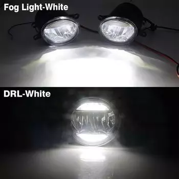 2in1 передний бампер автомобиля светодиодный туман светильник сборки LED DRL дневная ходовая лампа 30 Вт H11 12V для Lexus RX350 RX450h 2010 2011 2012 2013