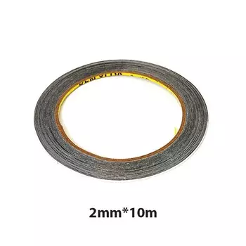 2MMx10m Thick 0.3mm Sticker Double Side Adhesive Tape Fix For Cellphone Touch Screen LCD Mobile Phone Repair Tape