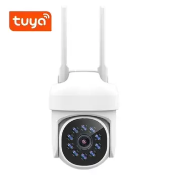 2MP 1080P Tuya APP Беспроводная PTZ IP-купольная камера AI Обнаружение гуманоидов Домашняя безопасность CCTV Домофон Радионяня